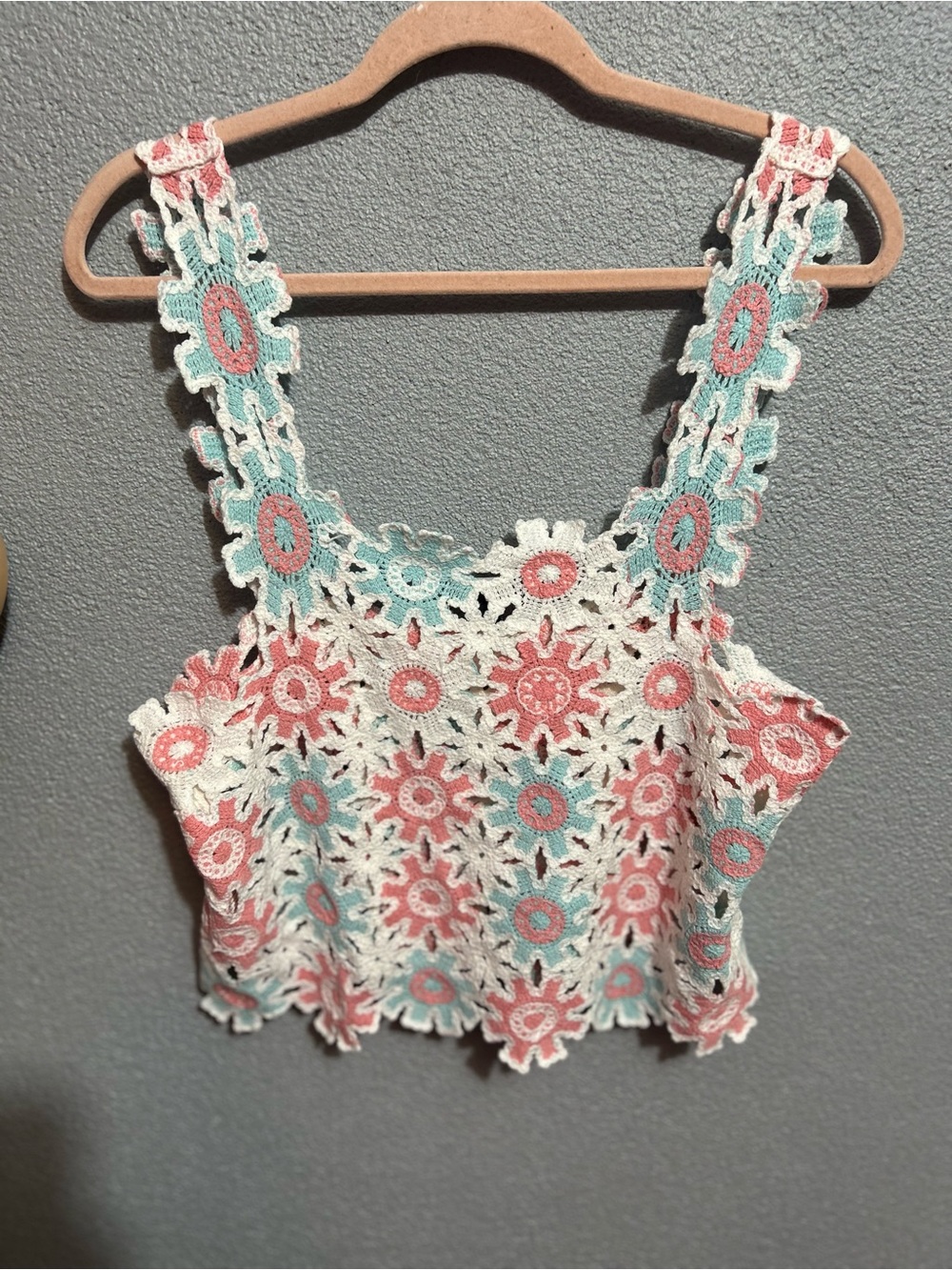 NWT PrettyLittleThing  crotchet top size small - Picture 3 of 6